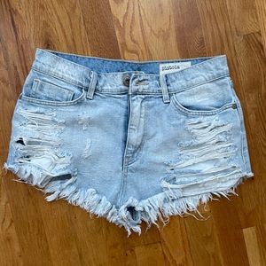 Pistola high cut jean shorts 29